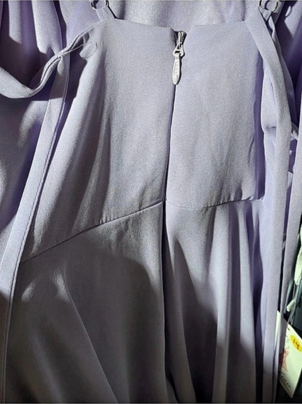 Lulus Purple Ruffle Maxi Dress NWT - Picture 5 of 5